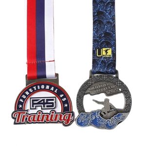 เหรียญรางวัลแบบกำหนดเอง เหรียญทอง บาสเกตบอล ฟุตบอล เหรียญโลหะผสมสังกะสี 3 มิติ กีฬาวิ่ง 5K 10K 21K มาราธอน เหรียญออลสตาร์ - Product Image 6