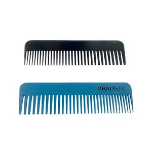 OEM Factory Custom Metal Combs With Logo Powder Coating Aluminum Pet Grooming Comb Dog Cat Horse Hair Shedding Comb