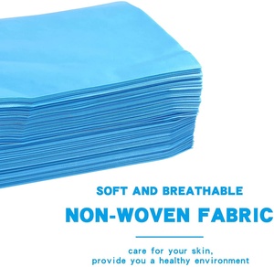 Draps de <span class=keywords><strong>lit</strong></span> jetables non tissés en PP imperméables et résistants à l'huile de qualité supérieure pour hôpitaux et spas - Product Image 2