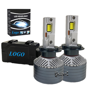 Kits de phares de voiture LED IKAS Factory Super Brightness 180W 360W, puces LED 5080, 3 ampoules LED H4 H19 en cuivre <span class=keywords><strong>rouge</strong></span> pour phares de voiture - Product Image 2