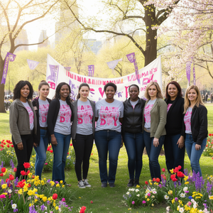 T-shirt per la festa internazionale della donna, per donna, girocollo, manica corta, 100% cotone, rosa, femminista, casual, primavera estate - Product Image 2