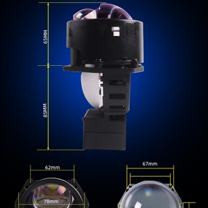 Luz LED Hiperboloide Directa de 45w 73w, Lente Azul Transparente de 3 Pulgadas, Lente Bi-LED 2 Veces Más Brillante que una Lente Bi-LED Convencional - Product Image 5