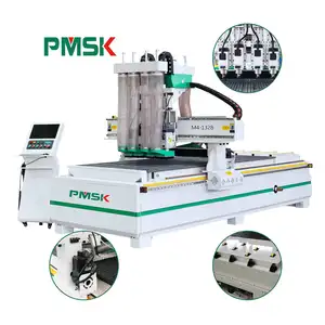 Chine routeur multifonction Cnc machines multi-têtes 3 axes 1325 bois Atc Cnc routeur pour le travail du bois