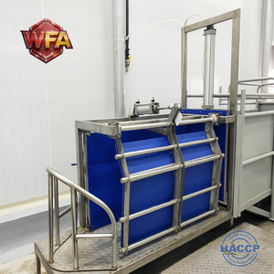 เครื่องจักรสายการผลิตฆ่าสุกรครบวงจร อุปกรณ์โรงฆ่าสัตว์ปีก มาตรฐาน HACCP โรงงานแปรรูปเนื้อหมู เครื่องจักรสำหรับคนขายเนื้อ ระบบสายพานลำเลียง - Product Image 1