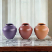 Vase à fleurs en métal personnalisé de style Art déco et nordique, écologique, pour la décoration de bureau et de maison (vente en gros)