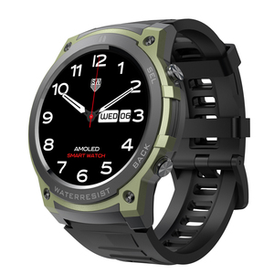 สมาร์ทวอทช์ EDS DM55 BT Calling หน้าจอ 1.43 นิ้ว AMLED วัดอัตราการเต้นของหัวใจ ตรวจจับการนอนหลับ ชิป RTL8763EWE กันน้ำระดับ IP67 แบตเตอรี่ 400mAh - Product Image 3