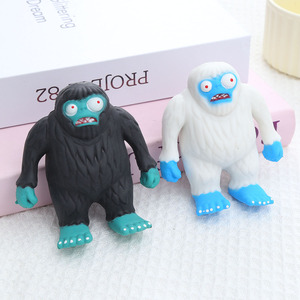 Nouveaux jouets anti-stress 2025 en TPR, jouets sensoriels amusants et mignons style orang-outan pour enfants et adultes - Product Image 1