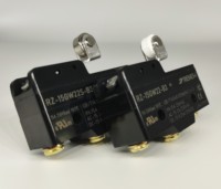 Renouveler RZ-15GW22S-B3 micro interrupteurs de haute précision 15A SPDT/SPST charnière courte levier à rouleau métallique interrupteur de fin de course d'ascenseur