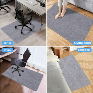 Tapis de chaise rectangulaire antidérapant 90x120 cm, protection du sol du bureau, pour coussin de chaise, bureau, chambre à coucher, salon - Product Image 1