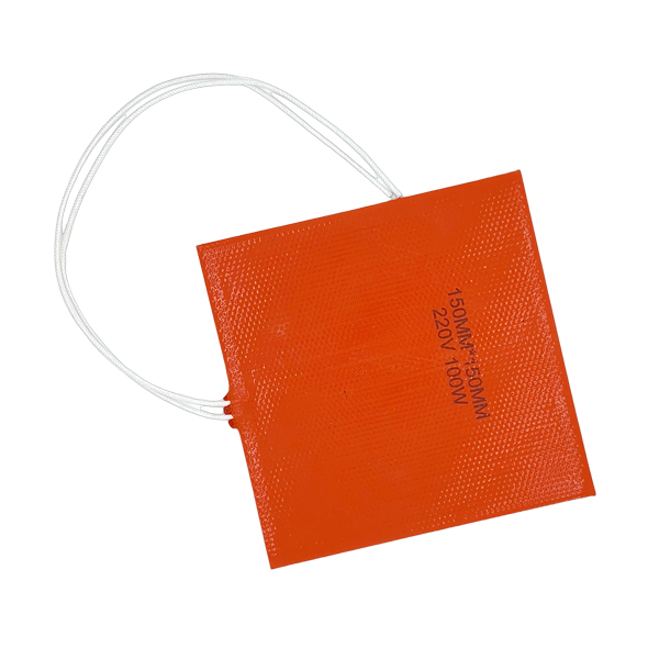 150x150mm Adjustable Temperature Silicone Rubber Heating