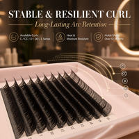 Cils en bande 3D noirs en velours, effet fleur, denses et volumineux, pour maquillage quotidien, fêtes et scène, vente en gros