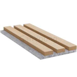 Premium Akupanel Paneles de pared acústicos de poliéster <span class=keywords><strong>Precio</strong></span> de fábrica Listones de madera Ventaja de sonido Paneles de pared acústicos Premium - Product Image 4