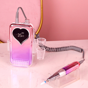 35000RPM Cordless Electric Nail Drill Professional <b>E</b>-<b>File</b> Manicure Polisher Custom Private Label - Product Image 4
