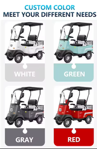 Mini voiturette de golf électrique 2-4 <span class=keywords><strong>places</strong></span> en gros <span class=keywords><strong>petit</strong></span> bus en métal - Product Image 5