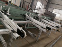 Centro de Corte CNC Inteligente para Perfiles de Aluminio Ultra Largos para Muros Cortina y Ventanas, con Corte a 45/90 Grados