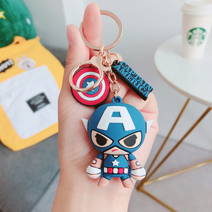 Portachiavi 3D <span class=keywords><strong>Marvel</strong></span> Spider-Man e Capitan America con Cinturino da Polso, Personalizzabili, Regalo Promozionale all'Ingrosso - Product Image 3