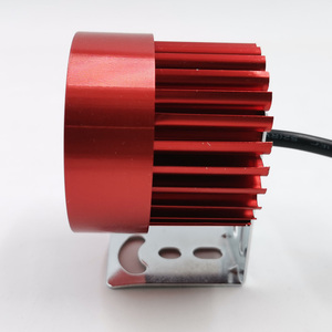Feu avant antibrouillard LED avec stroboscope rouge, phare antibrouillard, de travail, 12-80v DC - Product Image 4