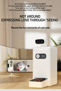 신제품 개념 뜨거운 판매 스마트 애완 동물 피더 자동 애완 동물 사료 디스펜서 앱 제어 카메라로 애완 동물 피더 - Product Image 2