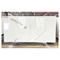 Pierre artificielle de qualité de vente chaude 6-30mm épaisseur feuille de marbre de Surface solide acrylique pour comptoir de cuisine