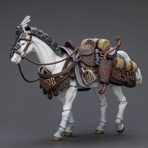 Dark Source Jianghu Series - White Feather Heavy Armored Bow Cavalry of <strong>the</strong> Northern <strong>Kingdom</strong> 1:18 Action Figure with Vehicle - Product Image 3