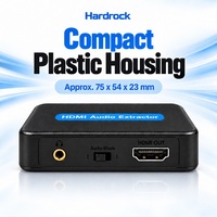 Extracteur audio HDMI Hardrock OZV8C 4K 30Hz avec sortie optique TOSLINK et sortie stéréo 3,5 mm