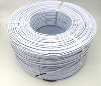 Cable RVV con revestimiento, 2, 3 y 4 núcleos, cable plano de cobre con revestimiento flexible, cables y conjuntos de cables