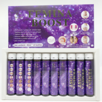 Nouveau produit OEM : Boissons Femina Boost pour affiner la taille, stimuler l'œstrogène et la libido, favoriser l'élargissement des seins et améliorer la peau.