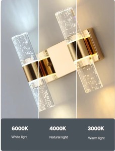 Applique murale moderne dorée <span class=keywords><strong>de</strong></span> luxe pour chambre à coucher salon escalier créatif lumière personnalisée pour <span class=keywords><strong>miroir</strong></span> <span class=keywords><strong>salle</strong></span> <span class=keywords><strong>de</strong></span> <span class=keywords><strong>bain</strong></span> <span class=keywords><strong>luminaire</strong></span> - Product Image 3