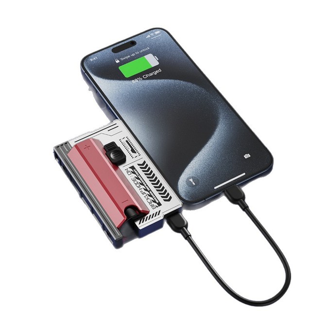 Cross-border KC-certified New-model Mecha Detachable Battery 225W Super-fast Charging Built-in 5000mAh ABS Power Bank Charging