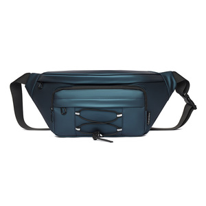 Sac banane tendance personnalisable avec sangle réglable, imperméable, à bandoulière, avec fermeture éclair - Product Image 4