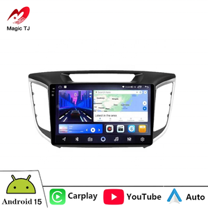 Pour Hyundai IX25 2014-2018 voiture pour <span class=keywords><strong>lecteur</strong></span> <span class=keywords><strong>DVD</strong></span> écran Android universel Compatible <span class=keywords><strong>avec</strong></span> la navigation GPS et les appareils intégrés WiFi - Product Image 2