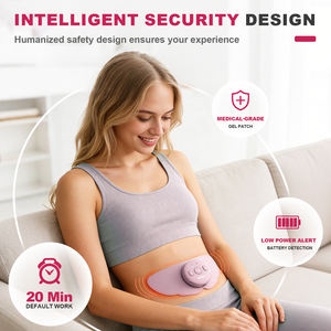 Electroestimulador TENS para Alivio del Dolor Menstrual, Masajeador Abdominal con Función de Temporizador y Calor para Mujeres, Venta al Por Mayor de Fábrica - Product Image 5