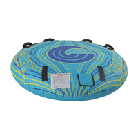 Tube d'eau gonflable en PVC en nylon pour 2 personnes pour les sports nautiques et le surf avec jet ski ou bateau Options de tension de batterie 48v/72v
