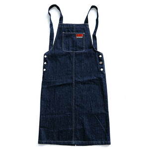 Fiorista Nail barbiere ristorante Art Painting casa cucina femminile stampa grembiule Denim - Product Image 1