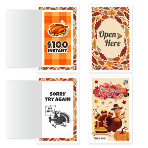 Tarjetas de Acción <span class=keywords><strong>para</strong></span> Premios en Efectivo de Acción Aleatoria, Personalizadas <span class=keywords><strong>para</strong></span> Celebraciones de Carnaval, Tarjetas de Lotería con Datos Variables - Product Image 1