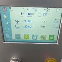 Max 30KN Force simple servomoteur entraînement 2 axes mince petite tôle entièrement électrique presse plieuse machine à cintrer