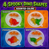 Halal Gummy Candy, zachte snoepjes, jelly candy, dinosaurussnoepjes met fruitsaus in een bekertje, groothandelsverpakking.