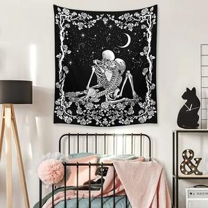 Sıcak satış özel baskı pamuk mikrofiber Polyester duvar asılı goblen ev dekorasyon - Product Image 4