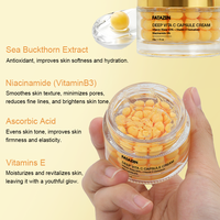 Crème en capsules GUOCUI BIO TECH éclaircissante, améliore la clarté de la peau, réduit les ridules, anti-âge, réparation intense des taches brunes, vitamine C profonde