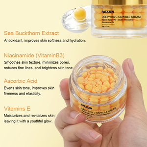 GUOCUI BIO <span class=keywords><strong>TECH</strong></span> Crema en Cápsulas con Vitamina C Intensa para Aclarar la Piel, Mejorar la Claridad, Reducir Arrugas Finas, Antienvejecimiento y Reparación de Manchas Oscuras - Product Image 2