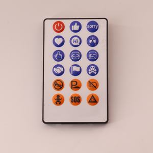 <span class=keywords><strong>Télécommande</strong></span> universelle TVSNARP WRT8615 avec réglage de la chaleur, voyant LED, fabriquée en plastique ABS de haute qualité, remplaçable par une pile CR2032 - Product Image 4