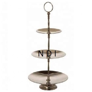 Soporte para pasteles de forma Hexagonal, diseño plegable decorativo para eventos, fiestas, cumpleaños, celebración, vajilla, herramienta para servir pasteles - Product Image 2