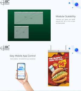 Trong nhà 3D Holographic vô hình trong suốt LED tấm màn hình phim lớn Holographic hiển thị quảng cáo trong suốt LED hiển thị - Product Image 5