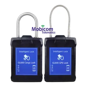 2G/3G/4G คอนเทนเนอร์ GPS Lock GL600เพื่อล็อคปลดล็อกด้วยแท็ก RFID BLE SMS และ GPRS