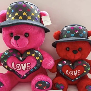 Orsacchiotto di San Valentino a Forma di Cuore, Giocattolo Ricamato <span class=keywords><strong>TOY</strong></span> <span class=keywords><strong>STORY</strong></span> in 100% Poliestere, 30/40/50CM, Unisex, 14 Pezzi Imbottiti - Product Image 1