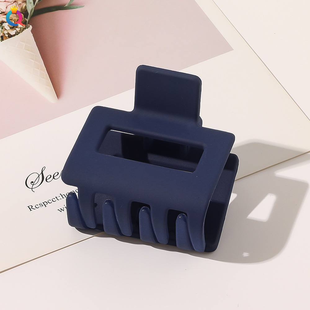 Pinza cuadrada de 5 cm, azul oscuro mate