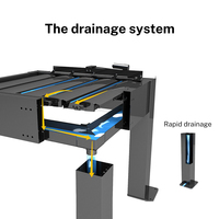 Pérgola de Aluminio Personalizable para Espacios Exteriores Modernos, Motorización Eléctrica, Bioclimática, Resistente al Viento y al Agua, con Revestimiento en Polvo