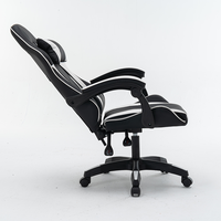 Chaise de jeu de course en PVC la plus vendue, pivotante à 360 degrés, avec accoudoirs articulés, en cuir de haute qualité, design moderne et pivotant