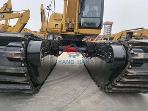 Sử dụng mèo 320C Marine máy xúc đổ bộ NẠO VÉT Đầm Lầy thuyền với dài đạt cánh tay tùy chỉnh - Product Image 3