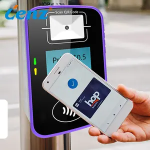 Система автоматической оплаты проезда в общественном автобусе с системой проверки проезда с EMV GPS 3G 4G QR NFC